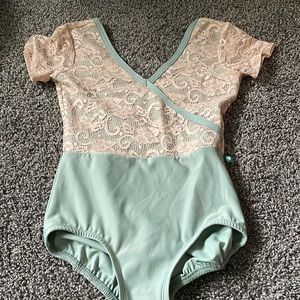 Luckyleo Stretch Lace Leotard